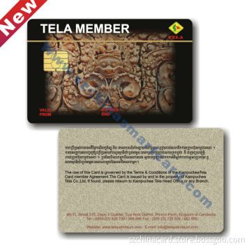 2015 new arrival! plastic business card rfid contact id card